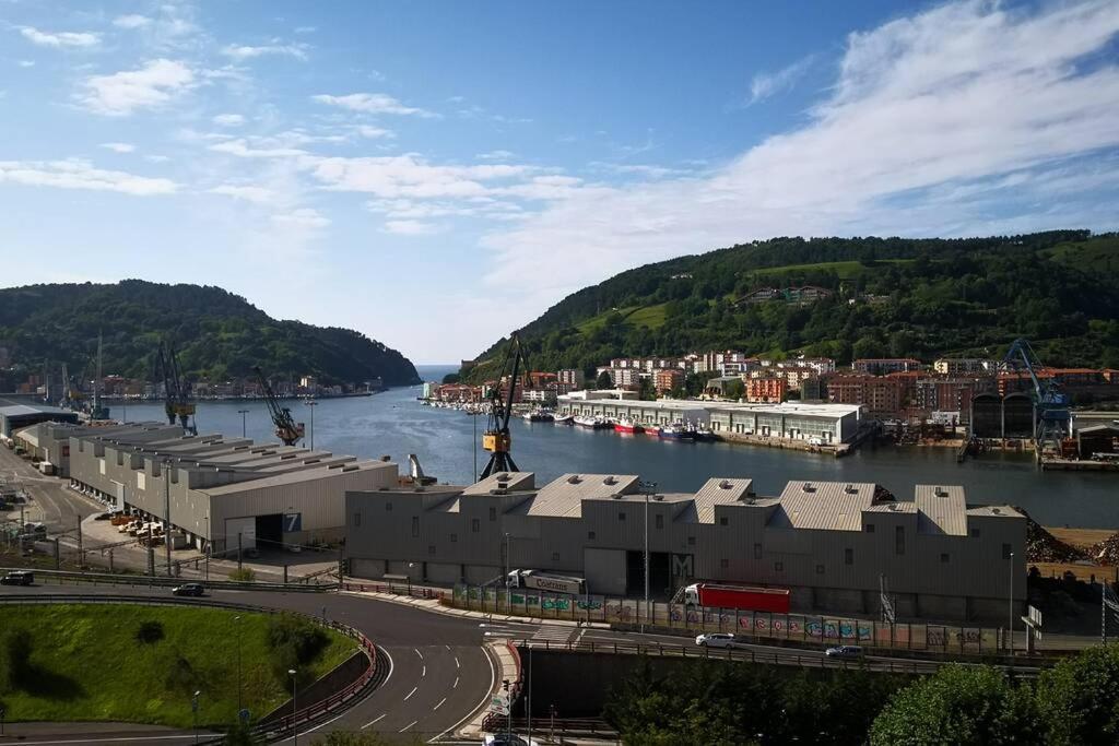 Apto Con Vistas A Bahia De Pasajes, A 10 Min Del Centro De San Sebastian Lezo Eksteriør billede